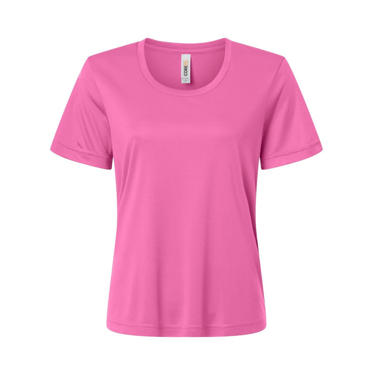 CE10W - T-Shirt, 100% Polyester "Capital Performance", Ladies', Short Sleeve