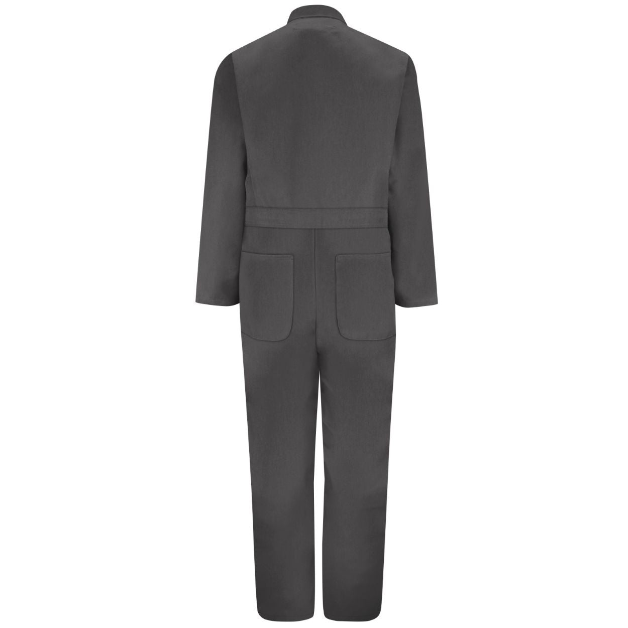 Charcoal coveralls on a white background
