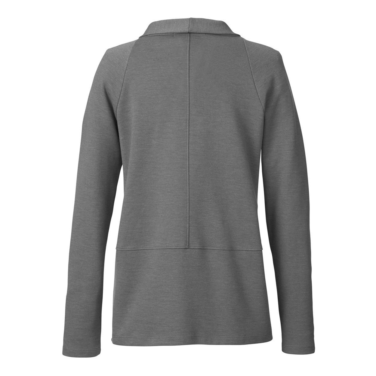 Graphite melange cardigan on a white background
