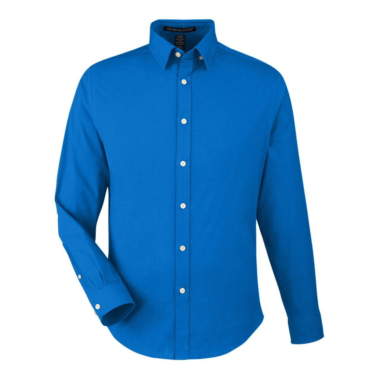 French Blue shirt on a white background