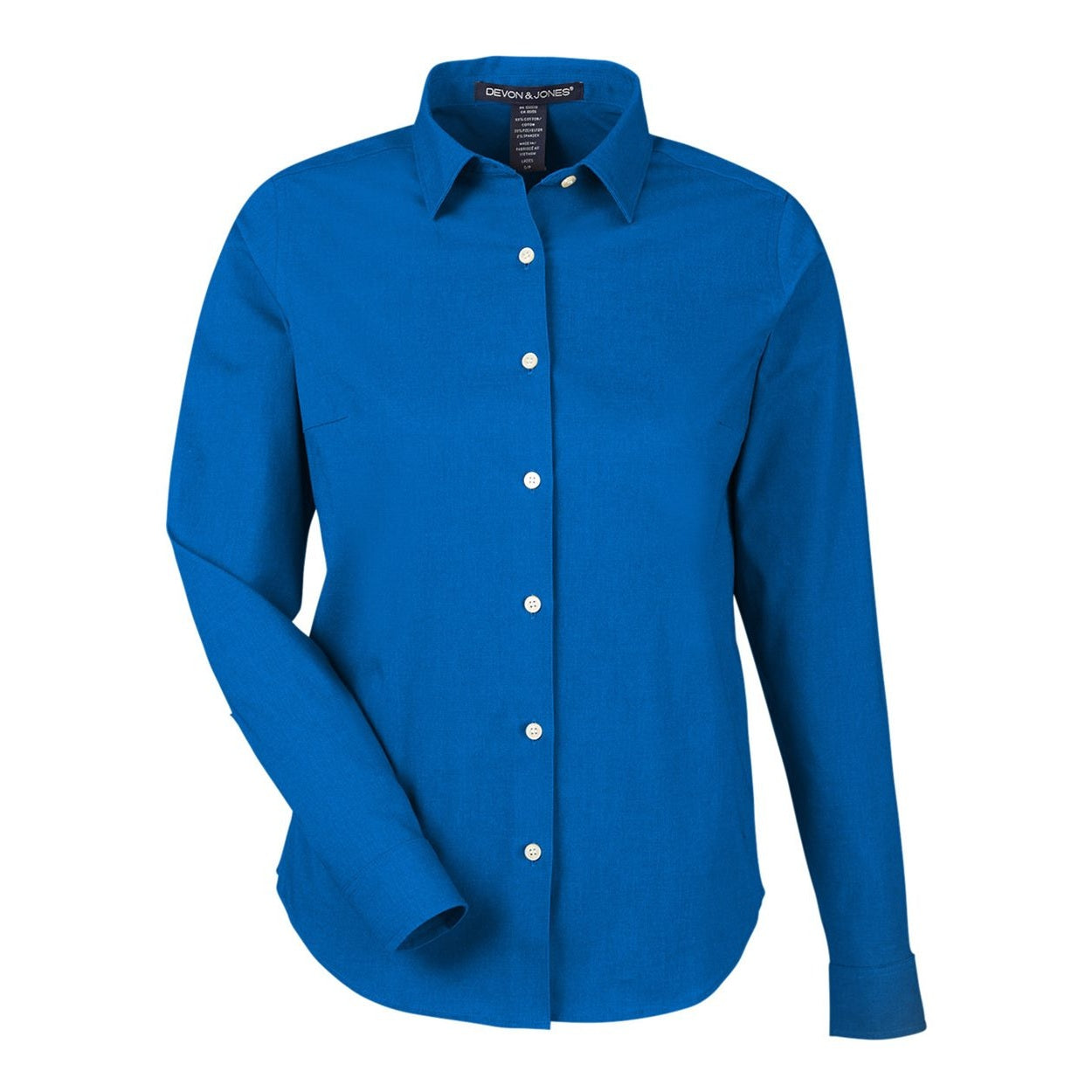French blue shirt on a white background