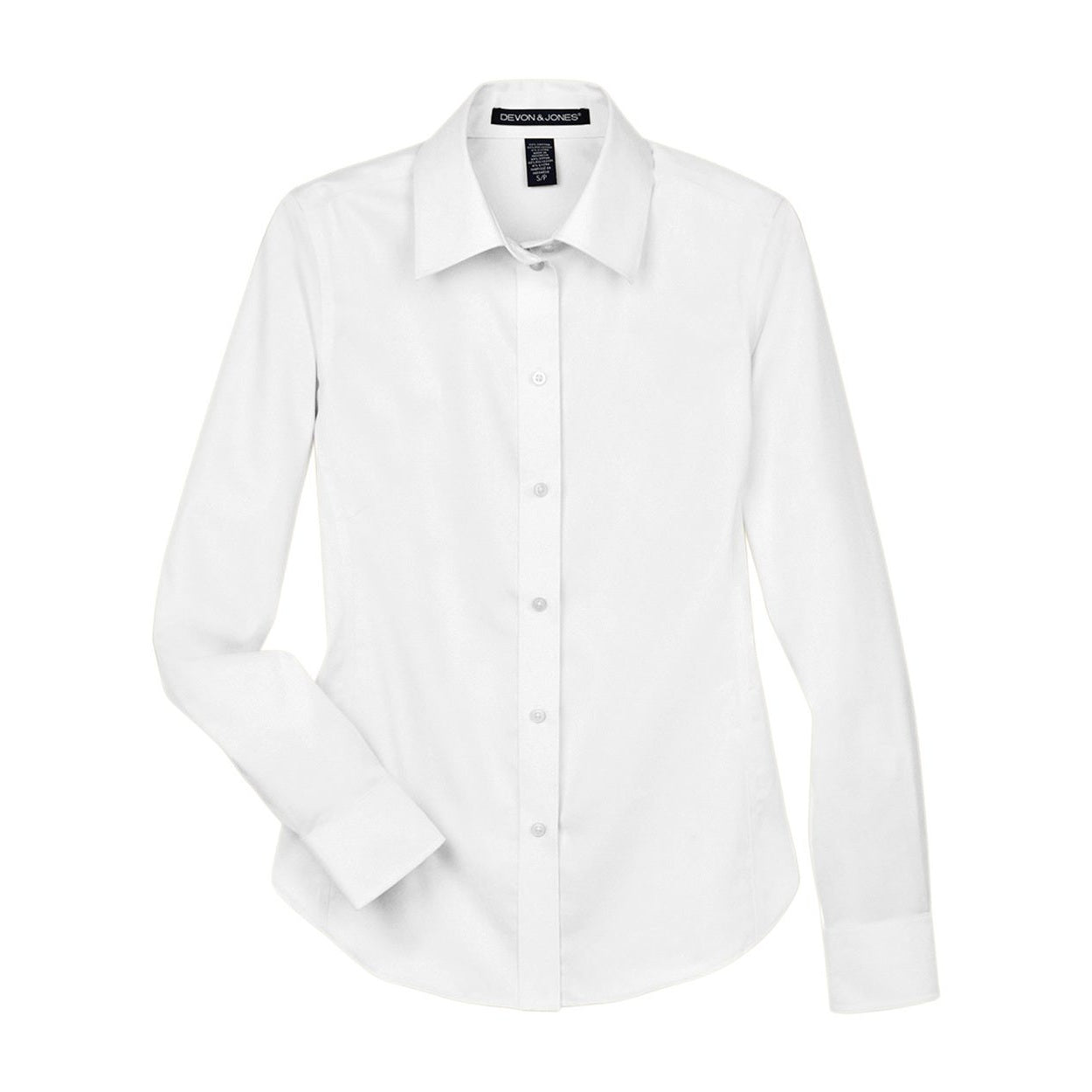White shirt on a white background