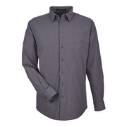Carbon checkered shirt on a white background
