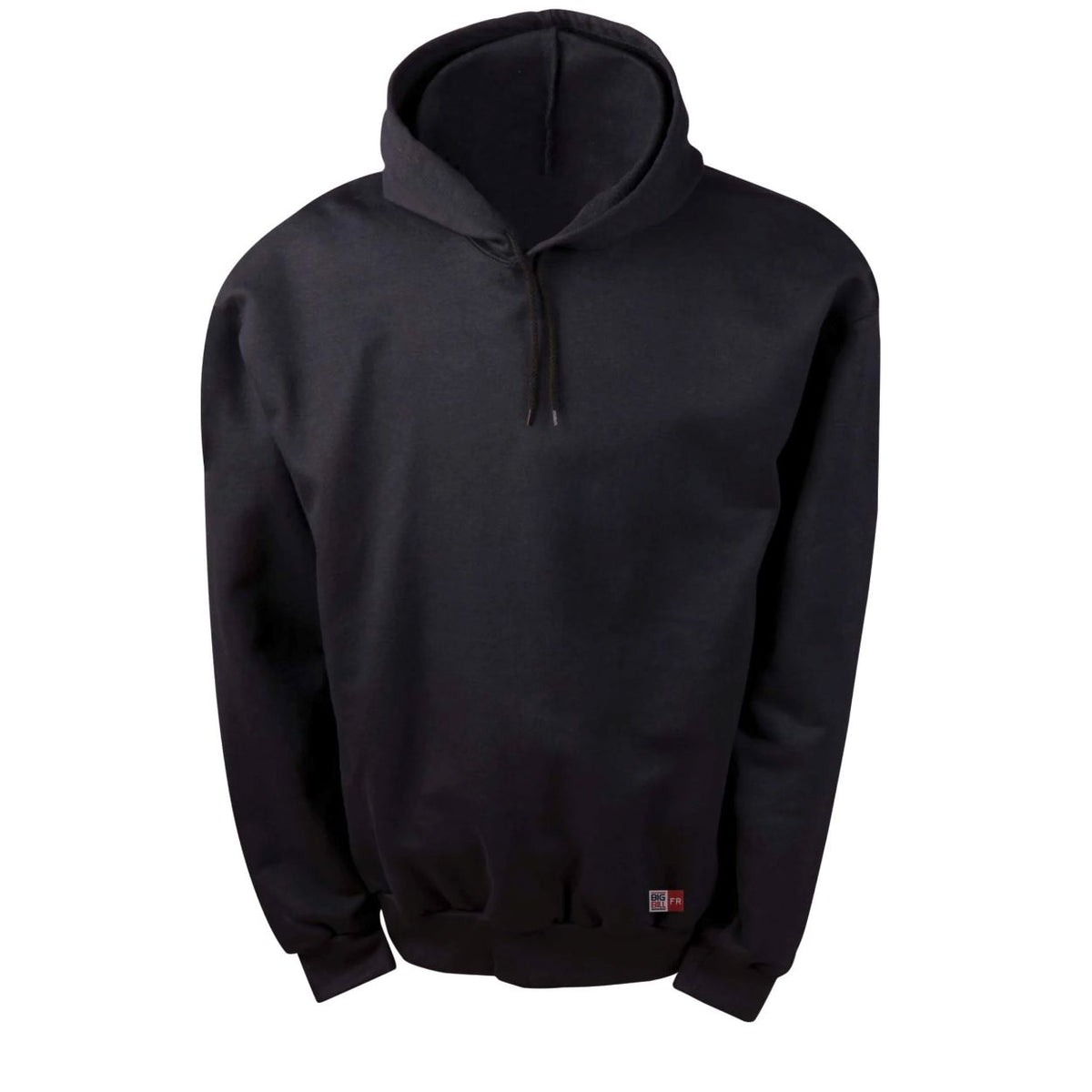 Black sweater on a white background