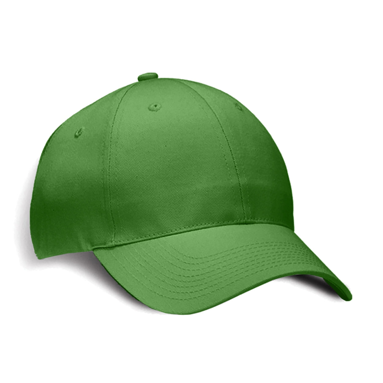 Bamboo green cap on a white background