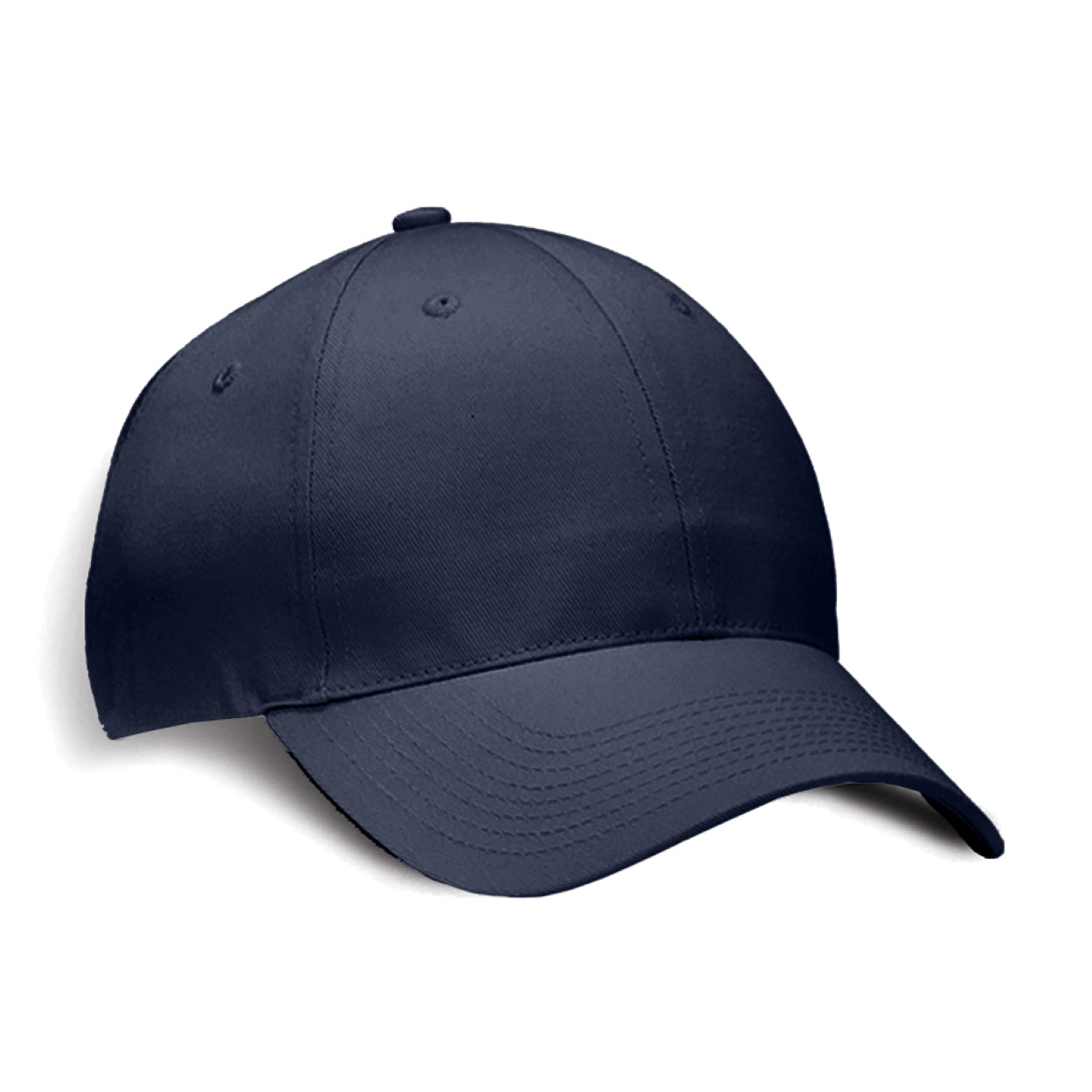 Navy cap on a white background