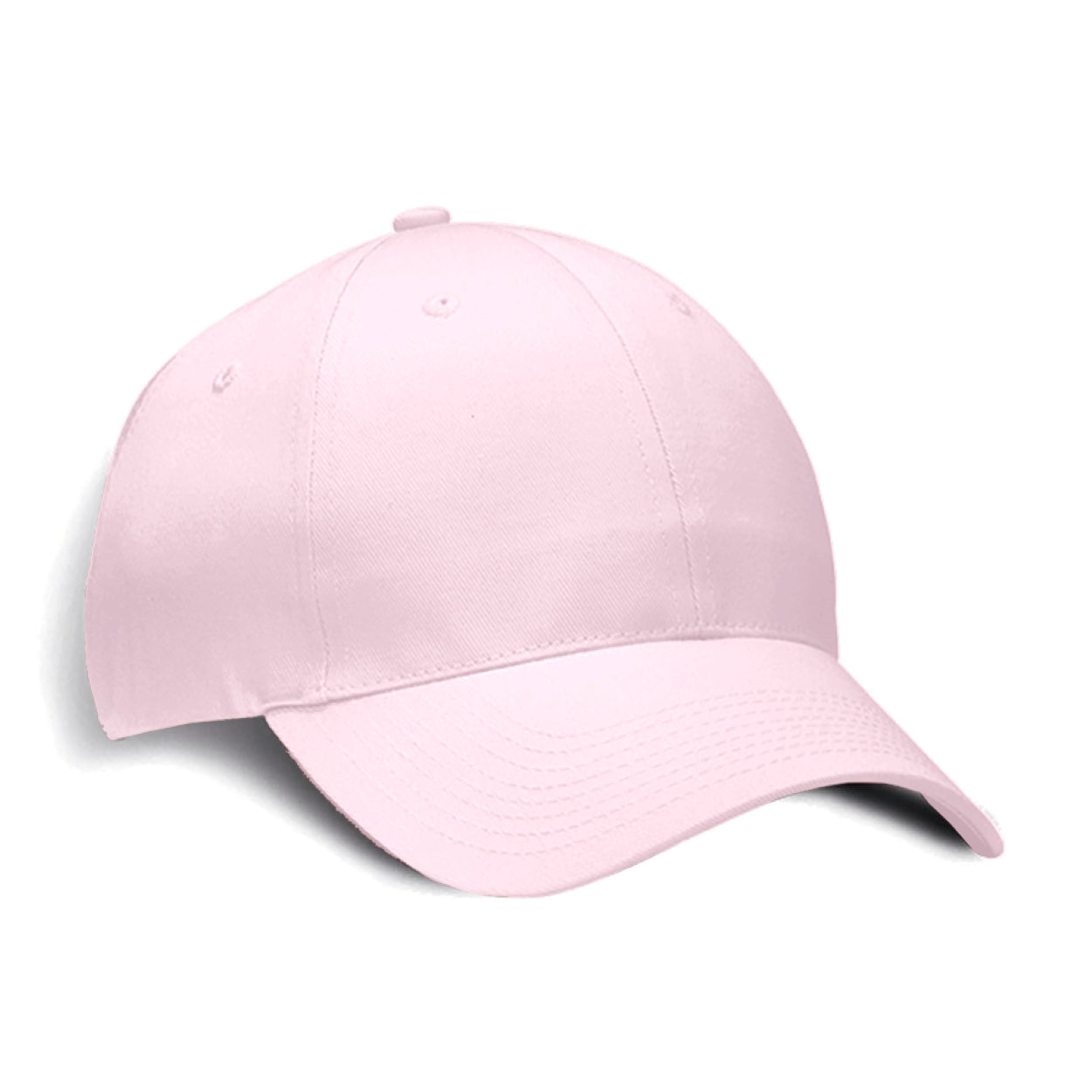 Pink cap on a white background