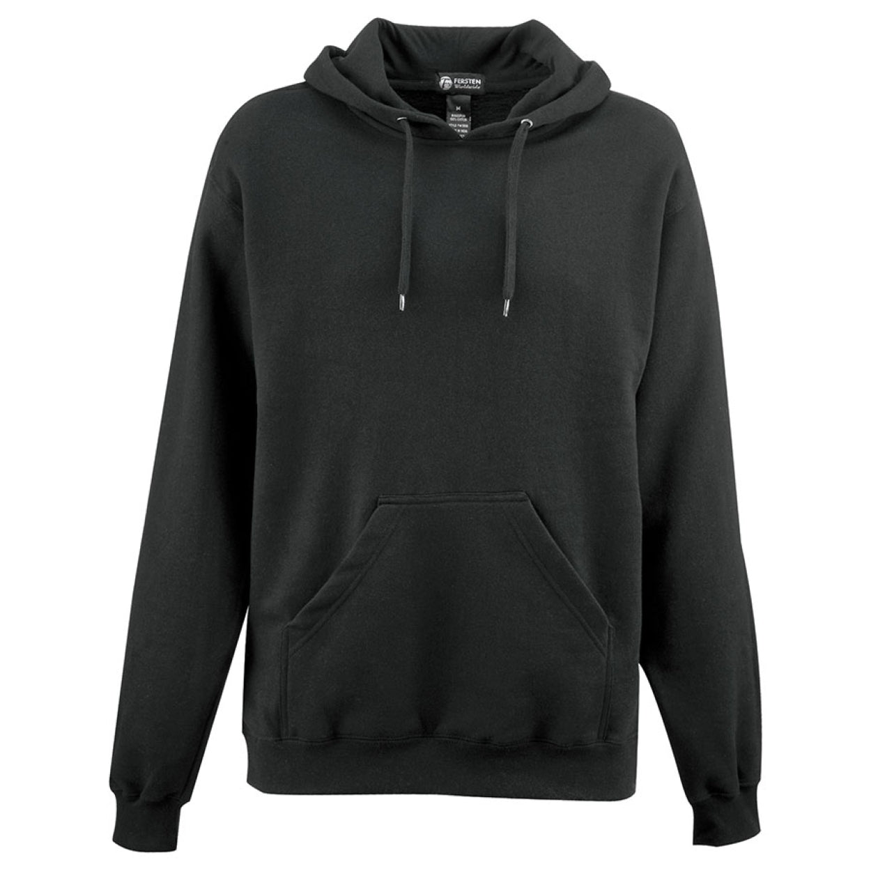 Black sweater on a white background