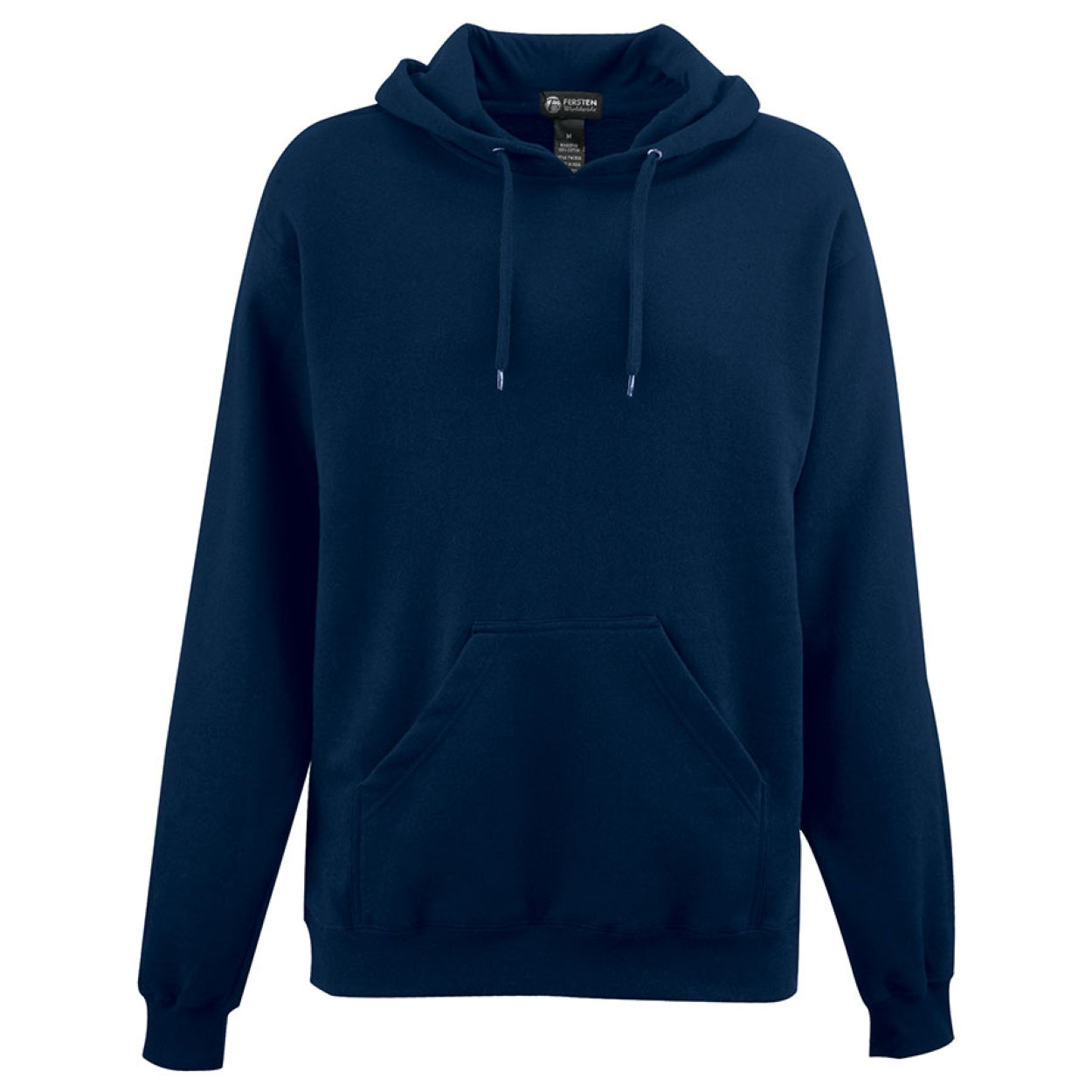 Navy sweater on a white background