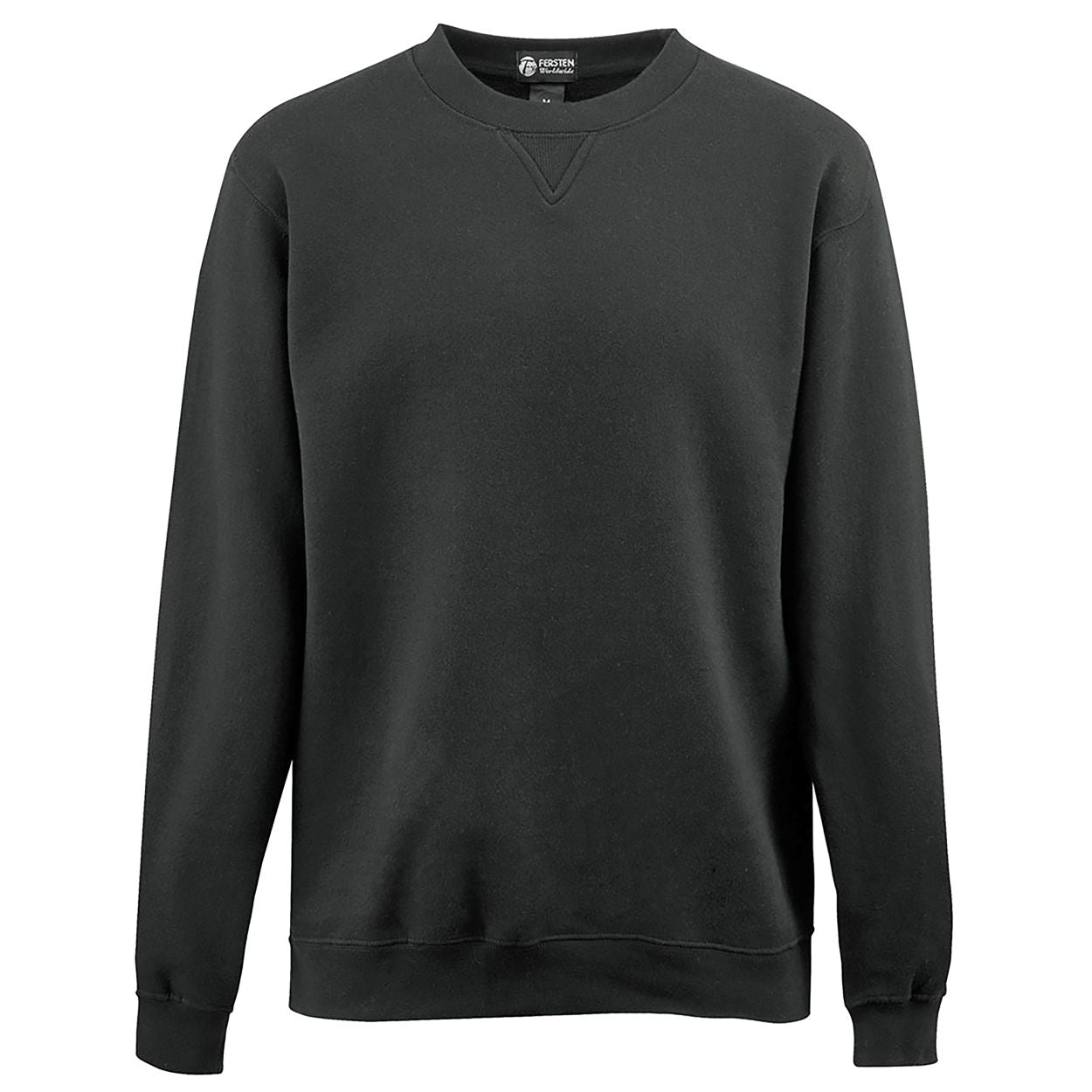 Black sweater on a white background