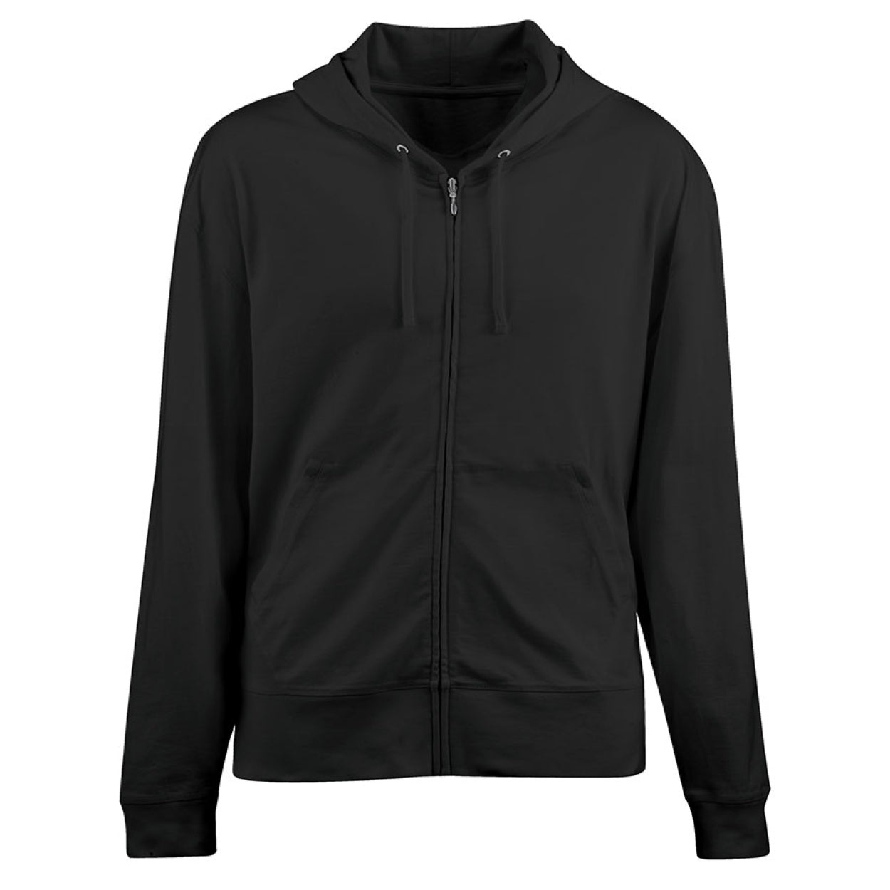 Black sweater on a white background