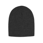 Charcoal heather tuque on a white background