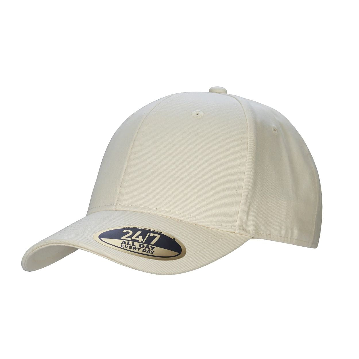 Ivory cap on a white background