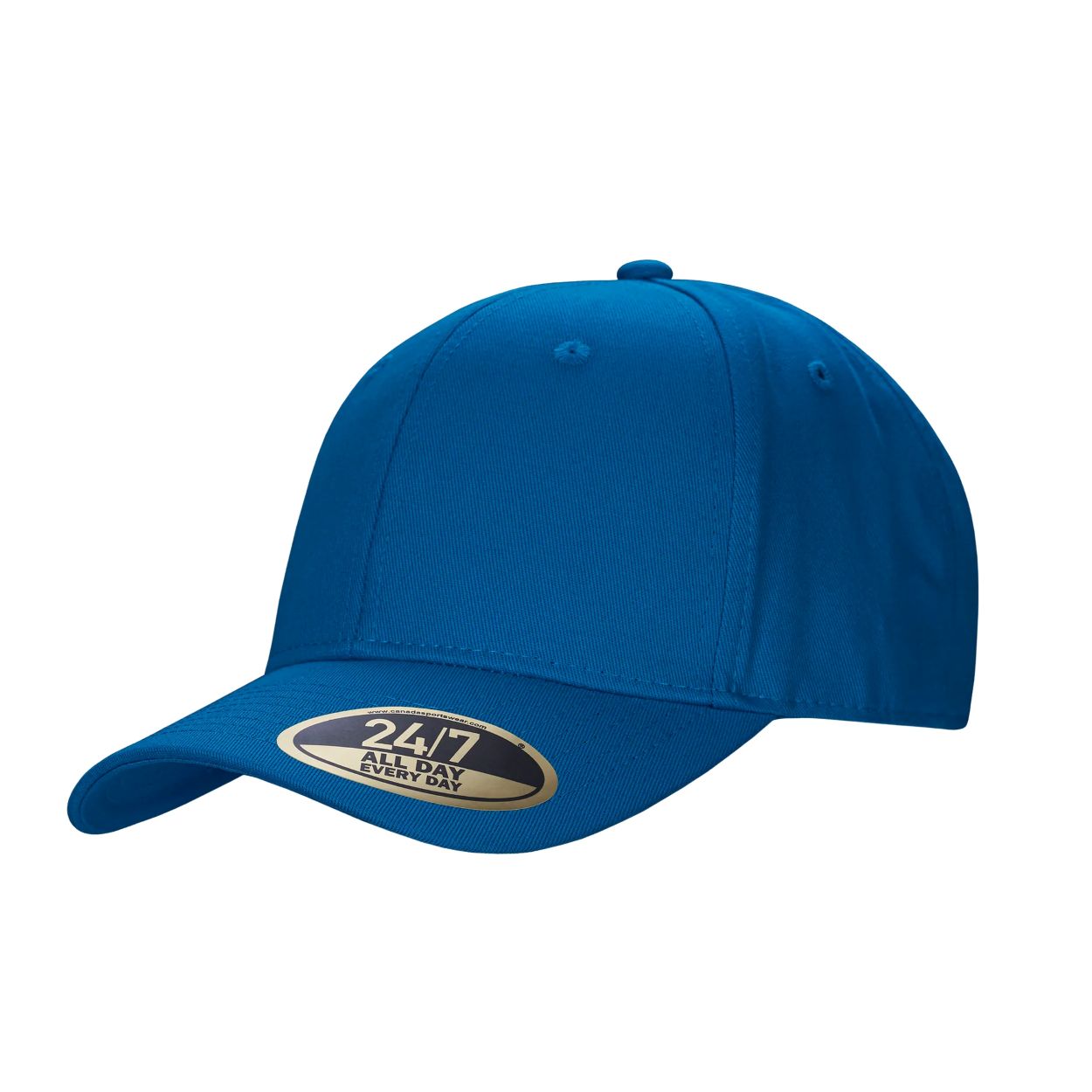Sapphire cap on a white background