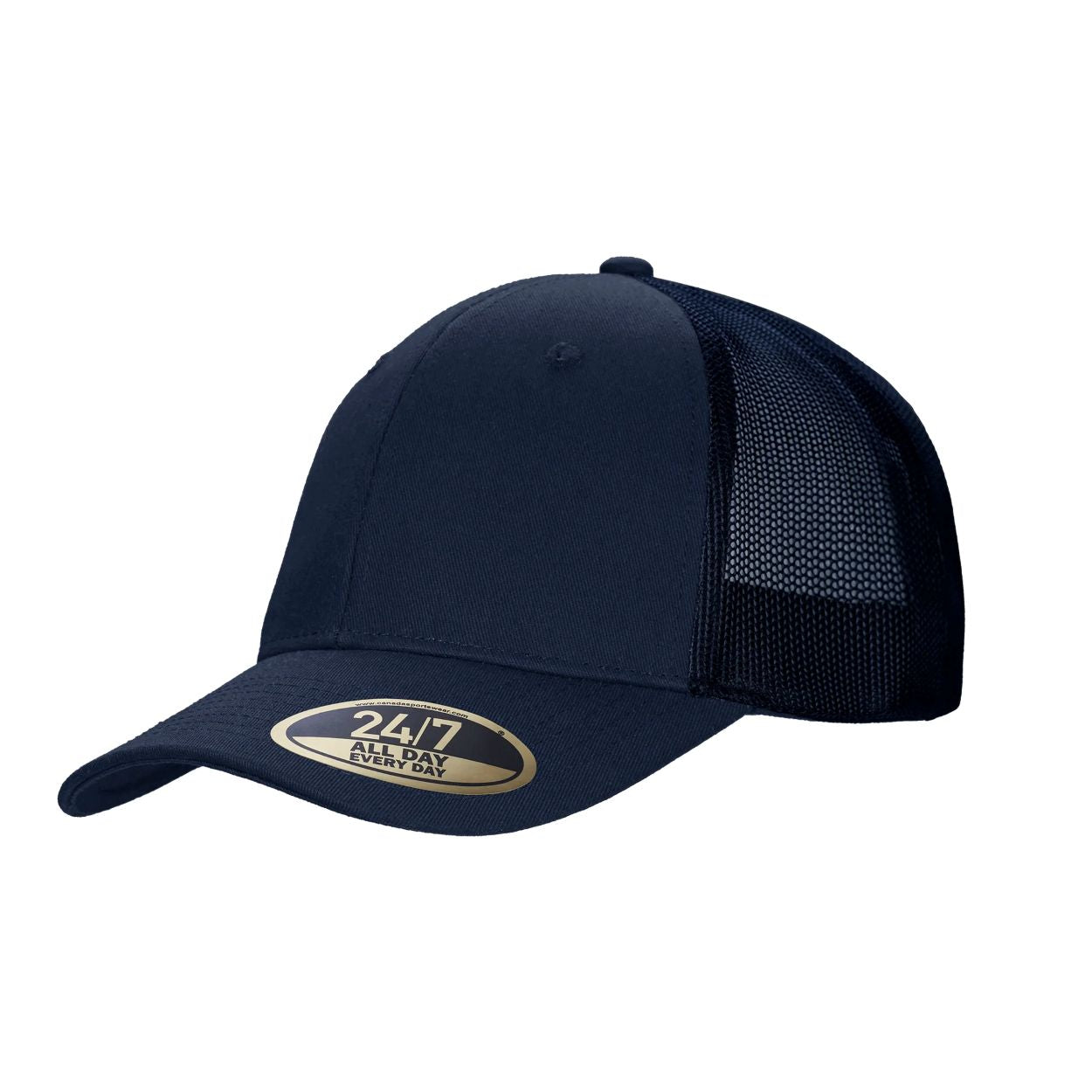 Navy cap on a white background