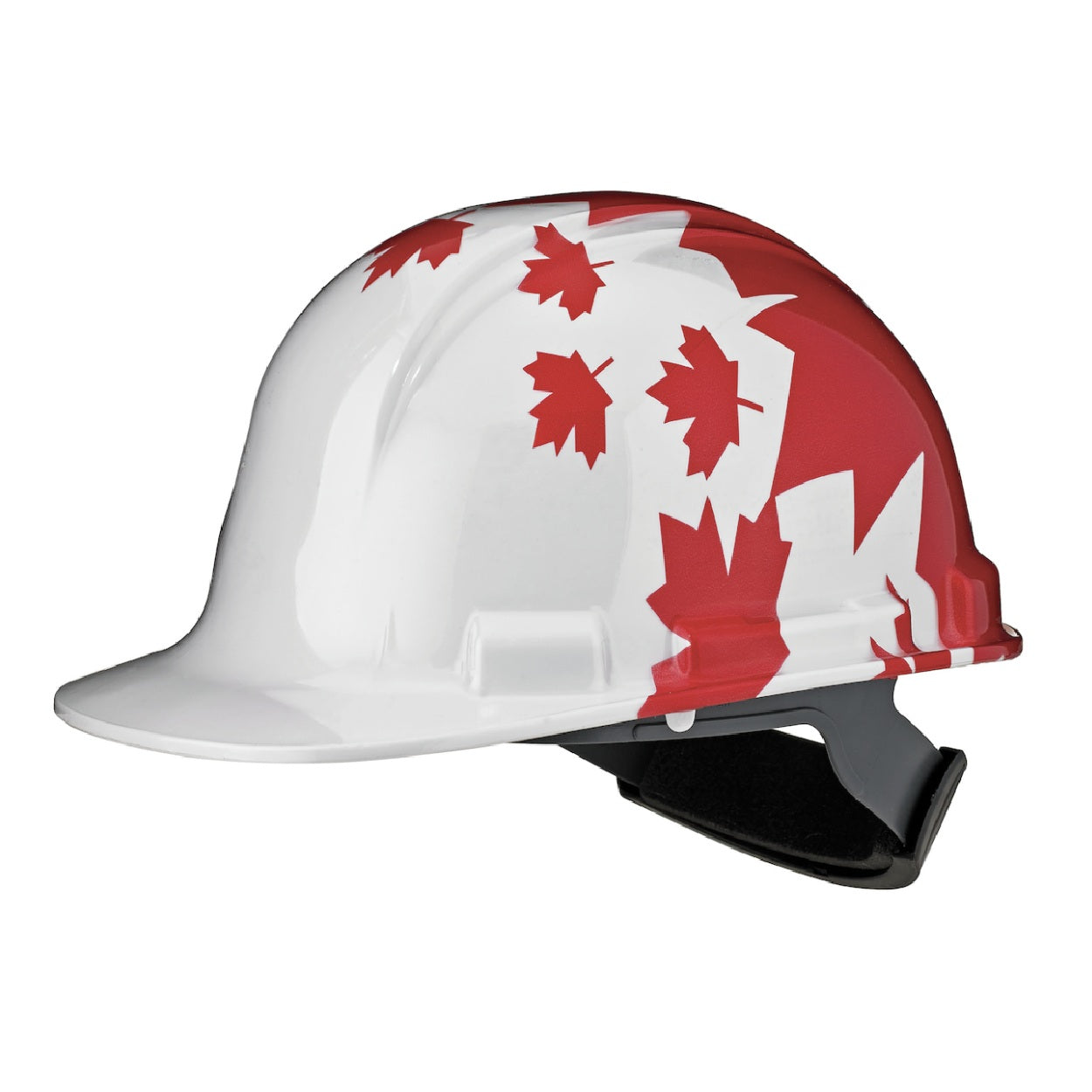 Maple leaf pattern safety helmet