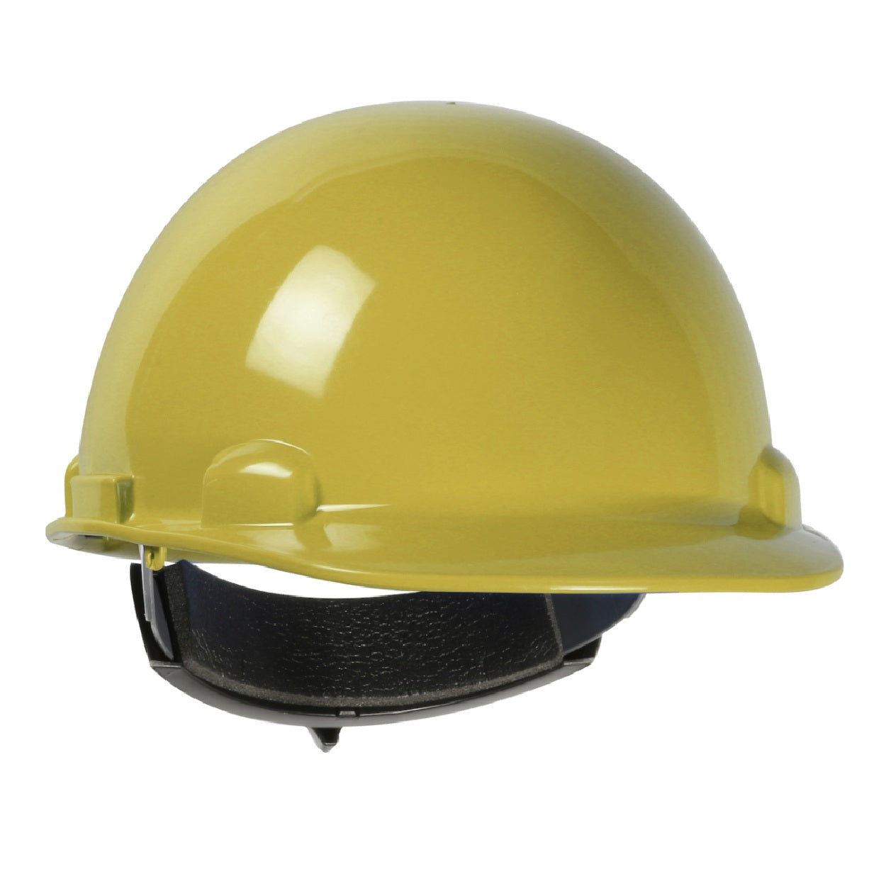 Yellow safety helmet