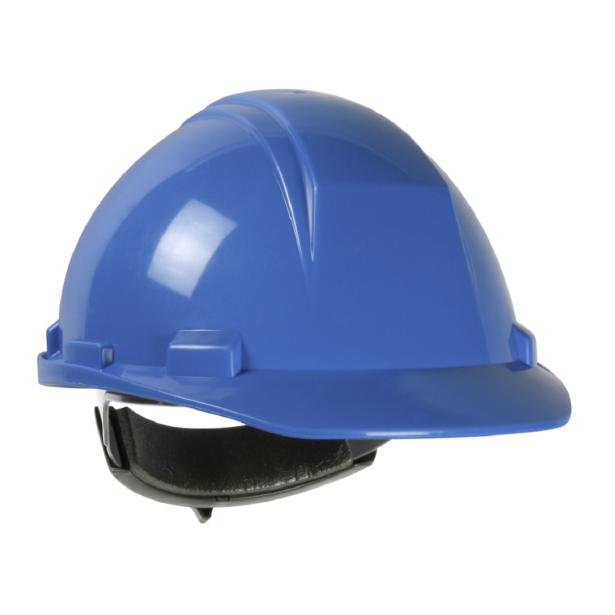 Royal blue safety helmet