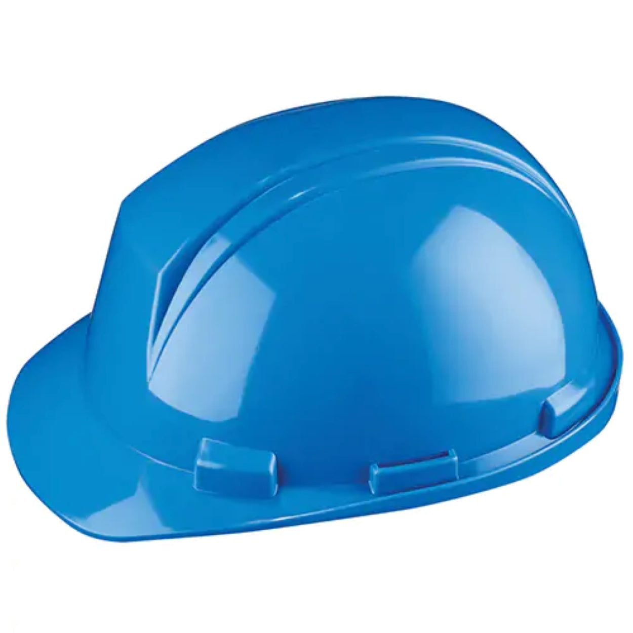 Sky blue safety helmet