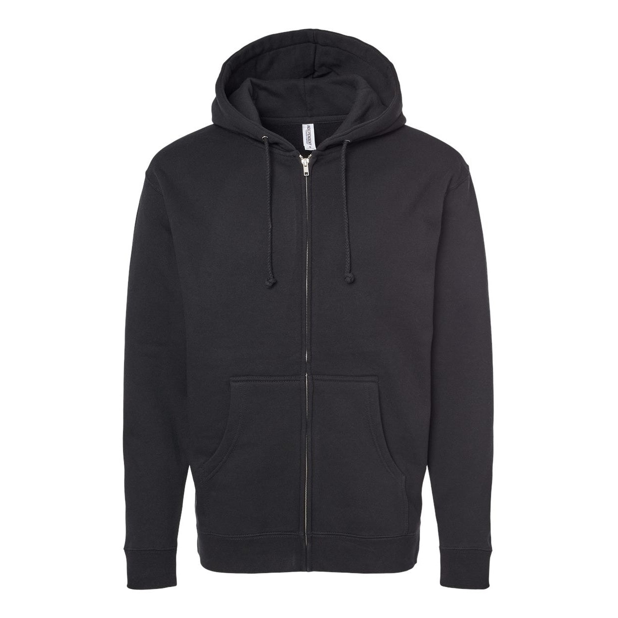 Black sweater on a white background