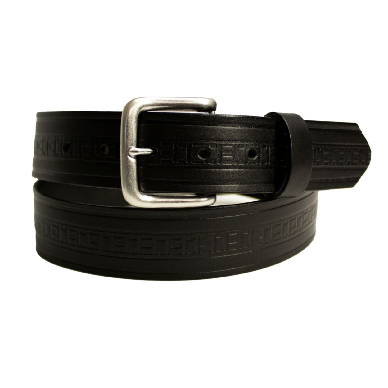 Black belt on a white background