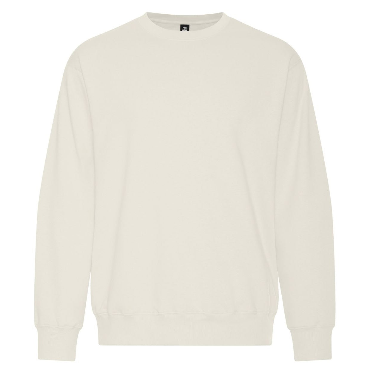 Bone beige sweater on a white background