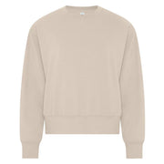Sahara beige sweater on a white background