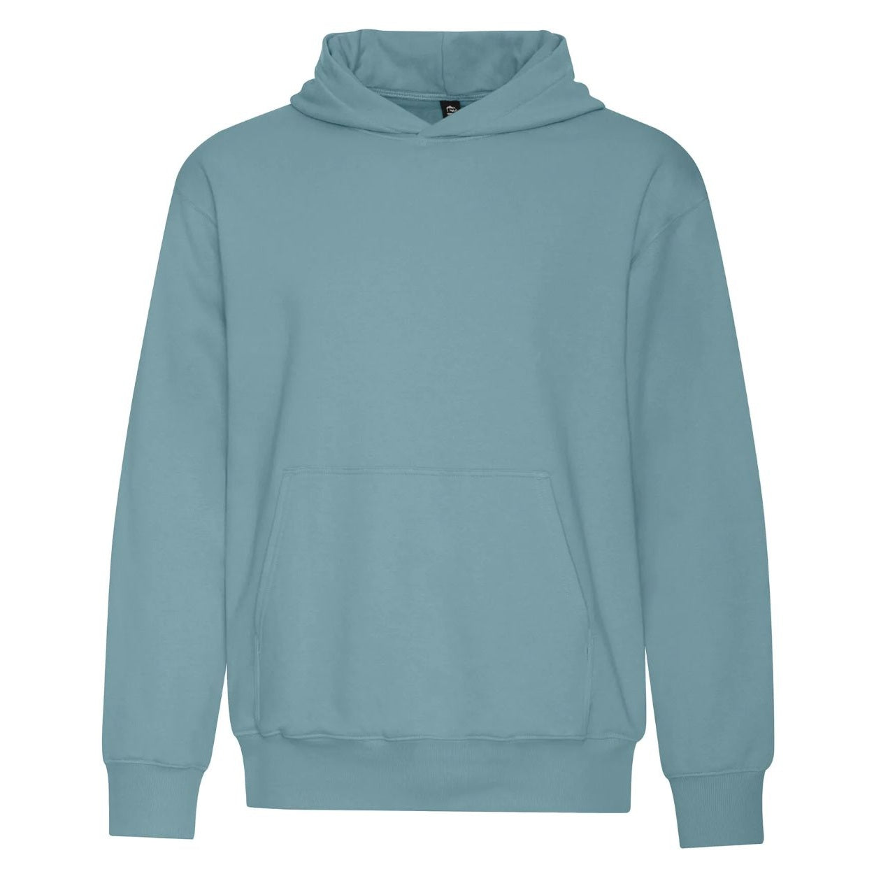 Blue mist sweater on a white background