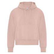 Dusty rose sweater on a white background