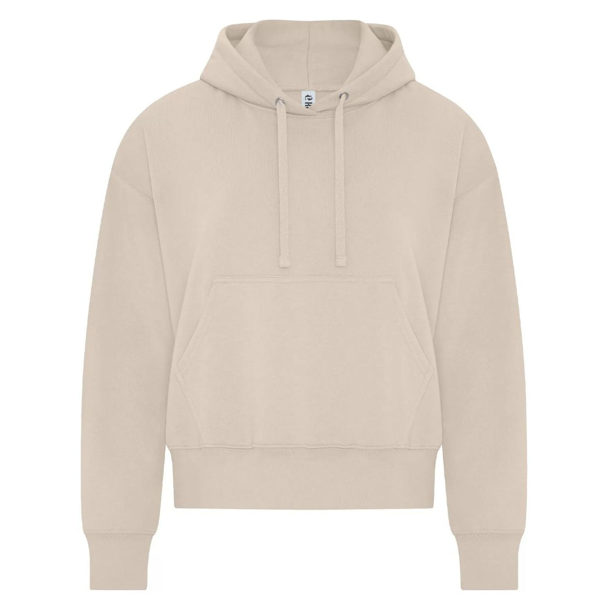 Sahara beige sweater on a white background