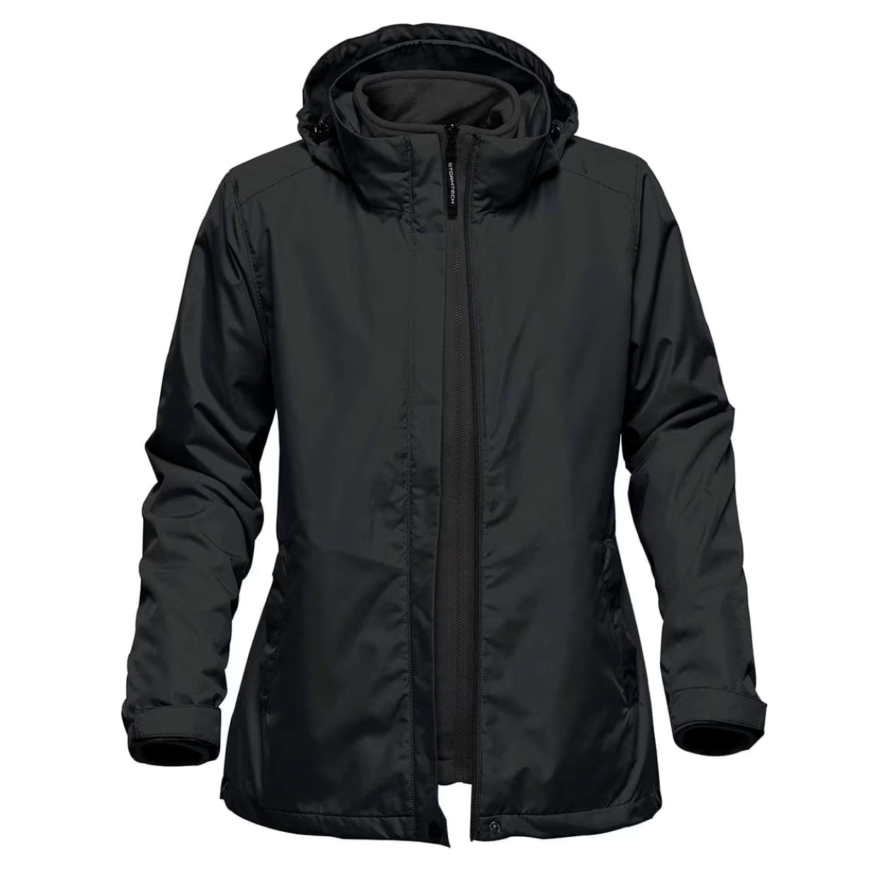 Black jacket on a white background