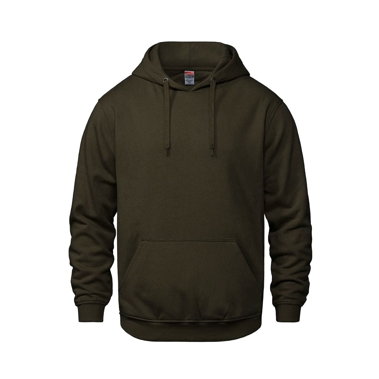 Brown sweater on a white background