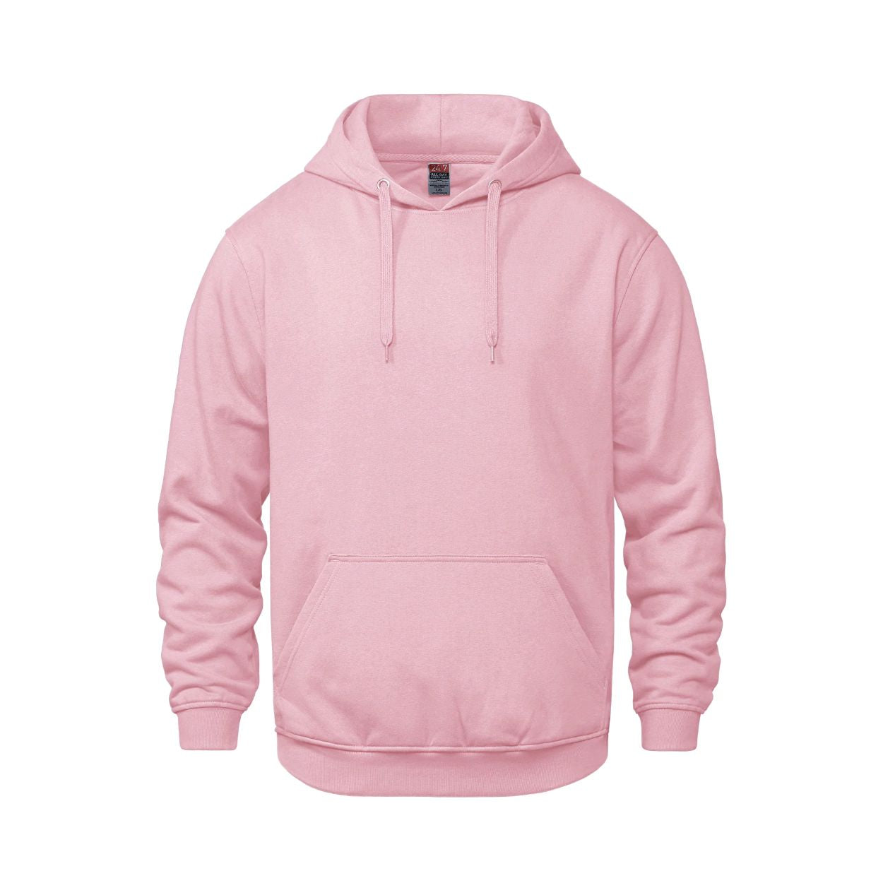 Pink sweater on a white background