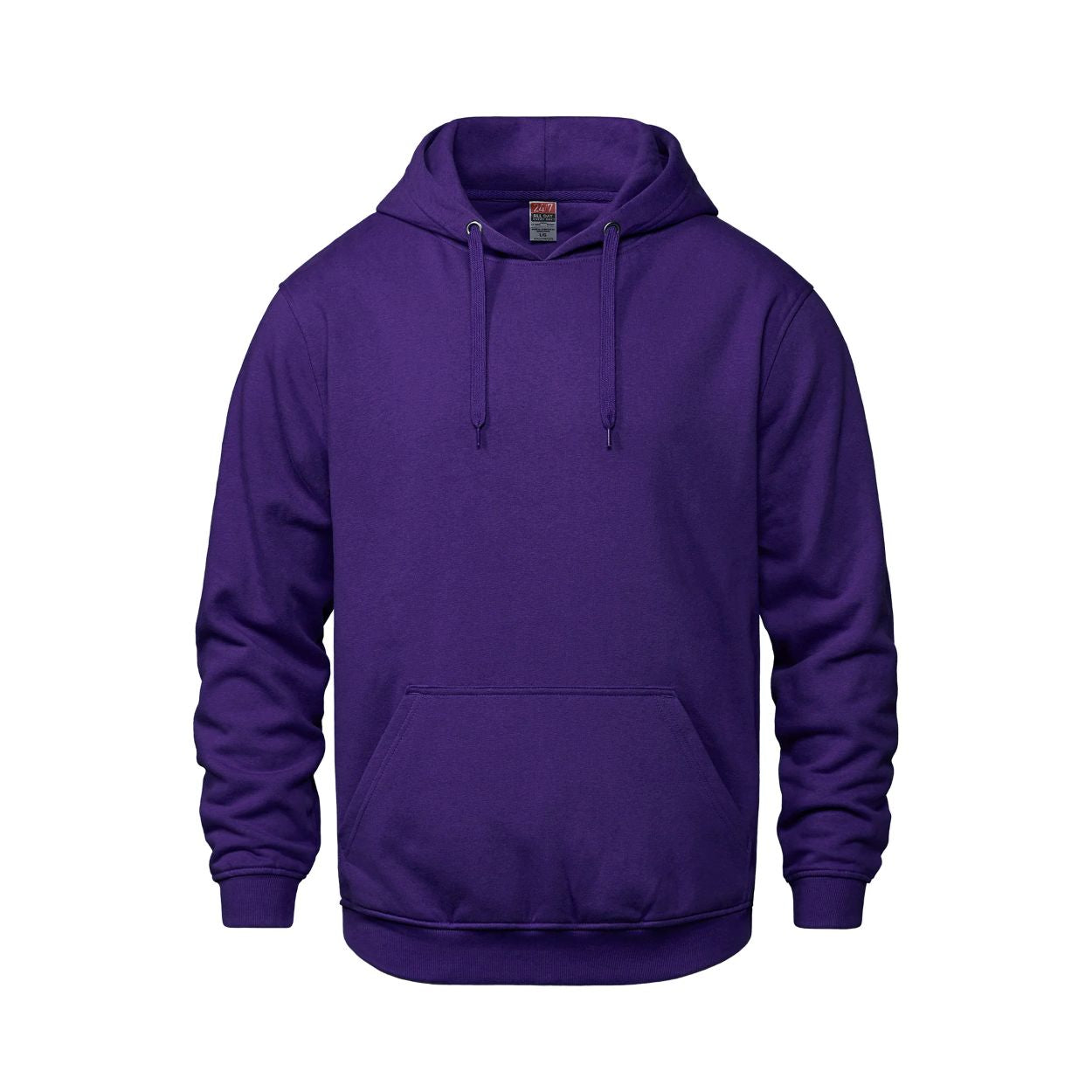 Purple sweater on a white background