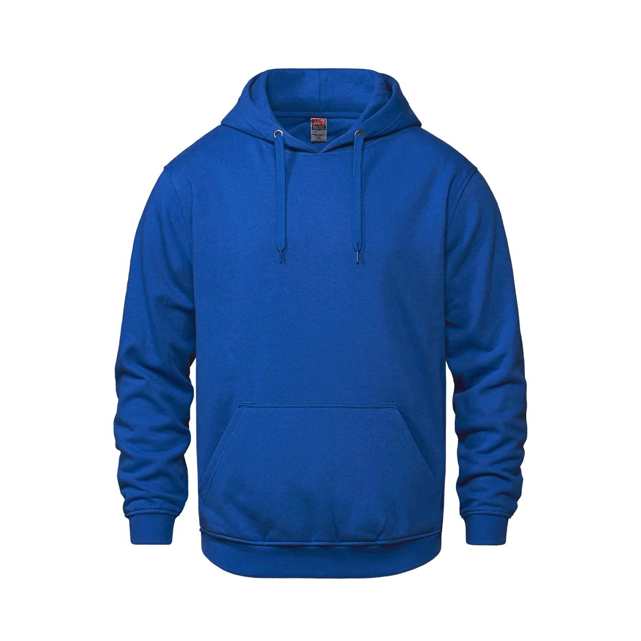 Royal sweater on a white background