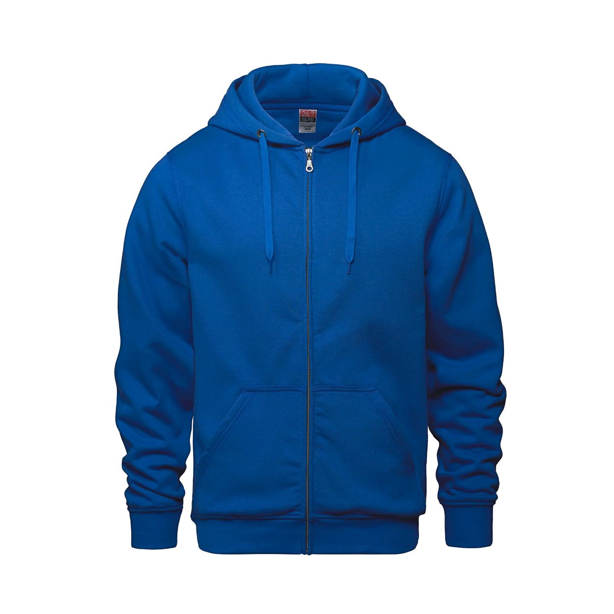 Royal sweater on a white background