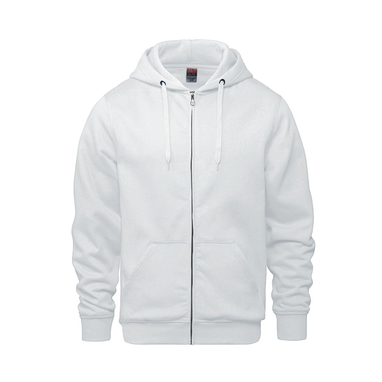White sweater on a white background