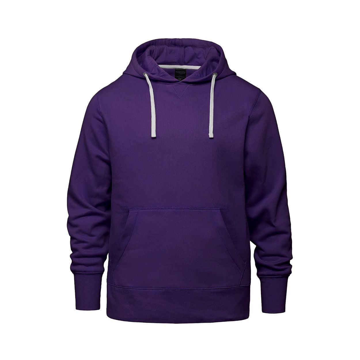 Purple sweater on a white background