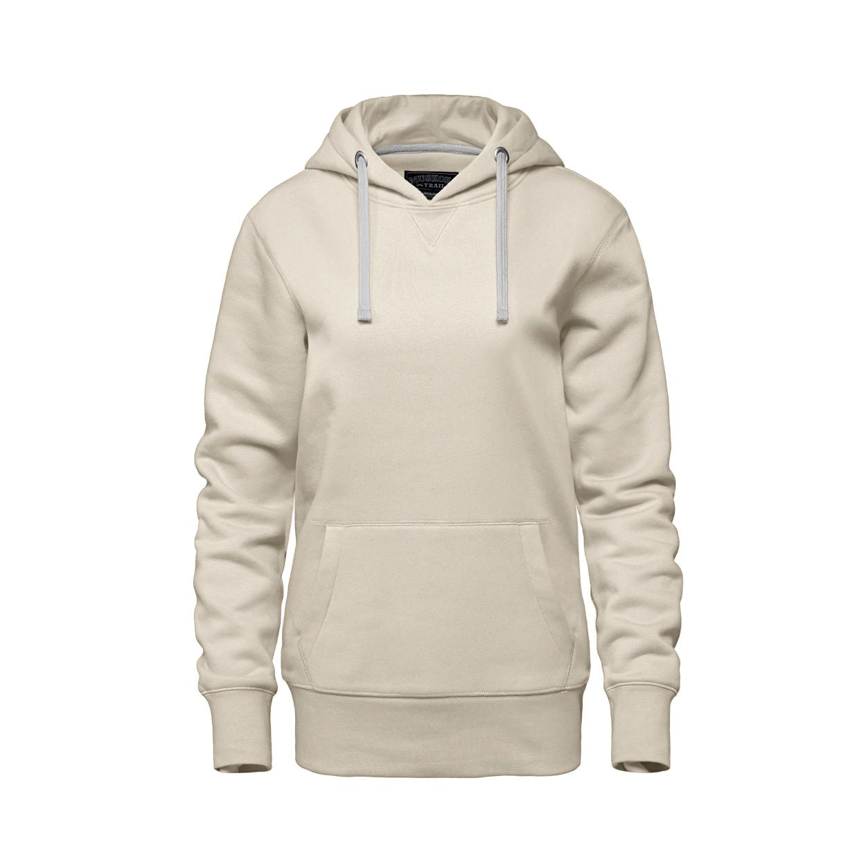 Ivory sweater on a white background