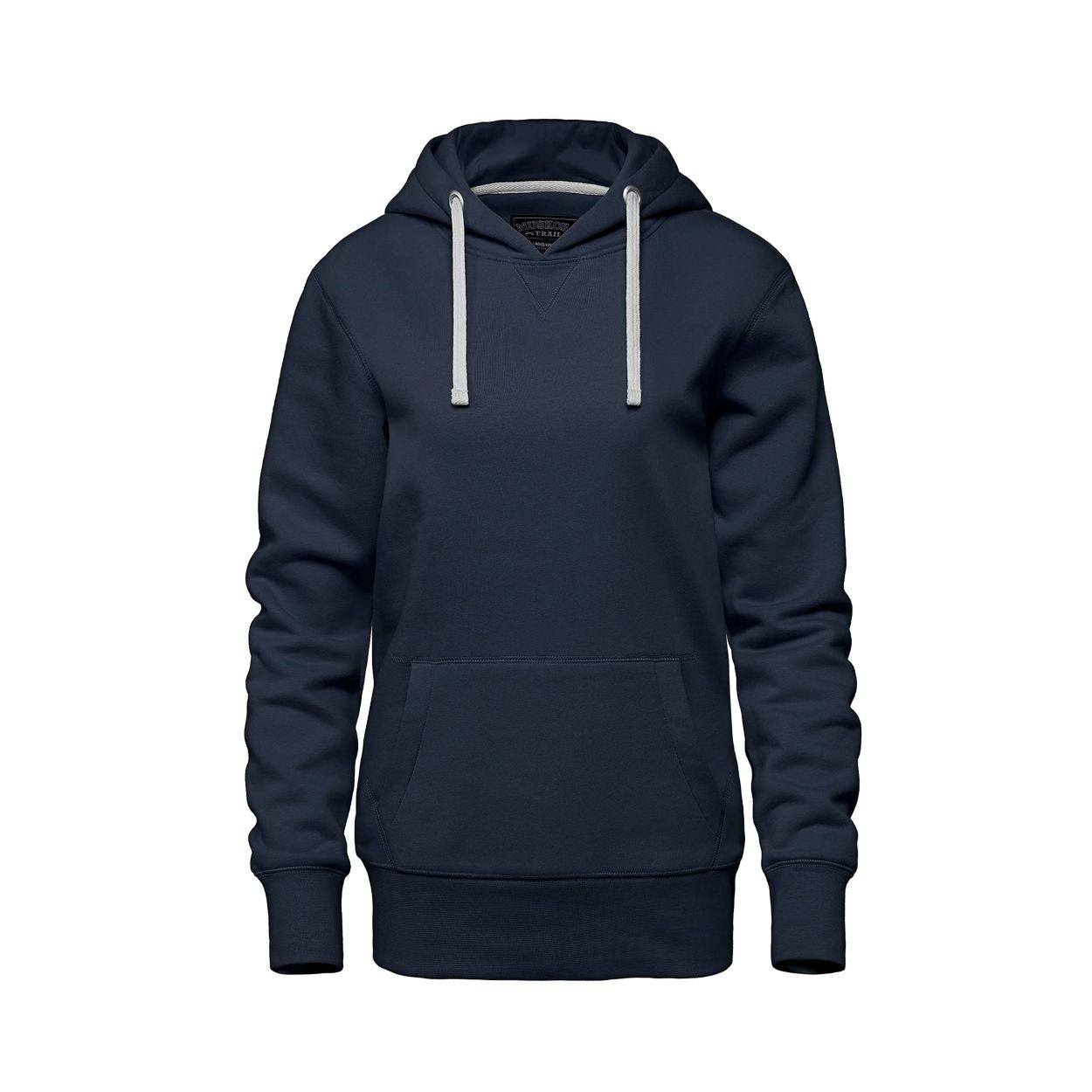 Navy sweater on a white background
