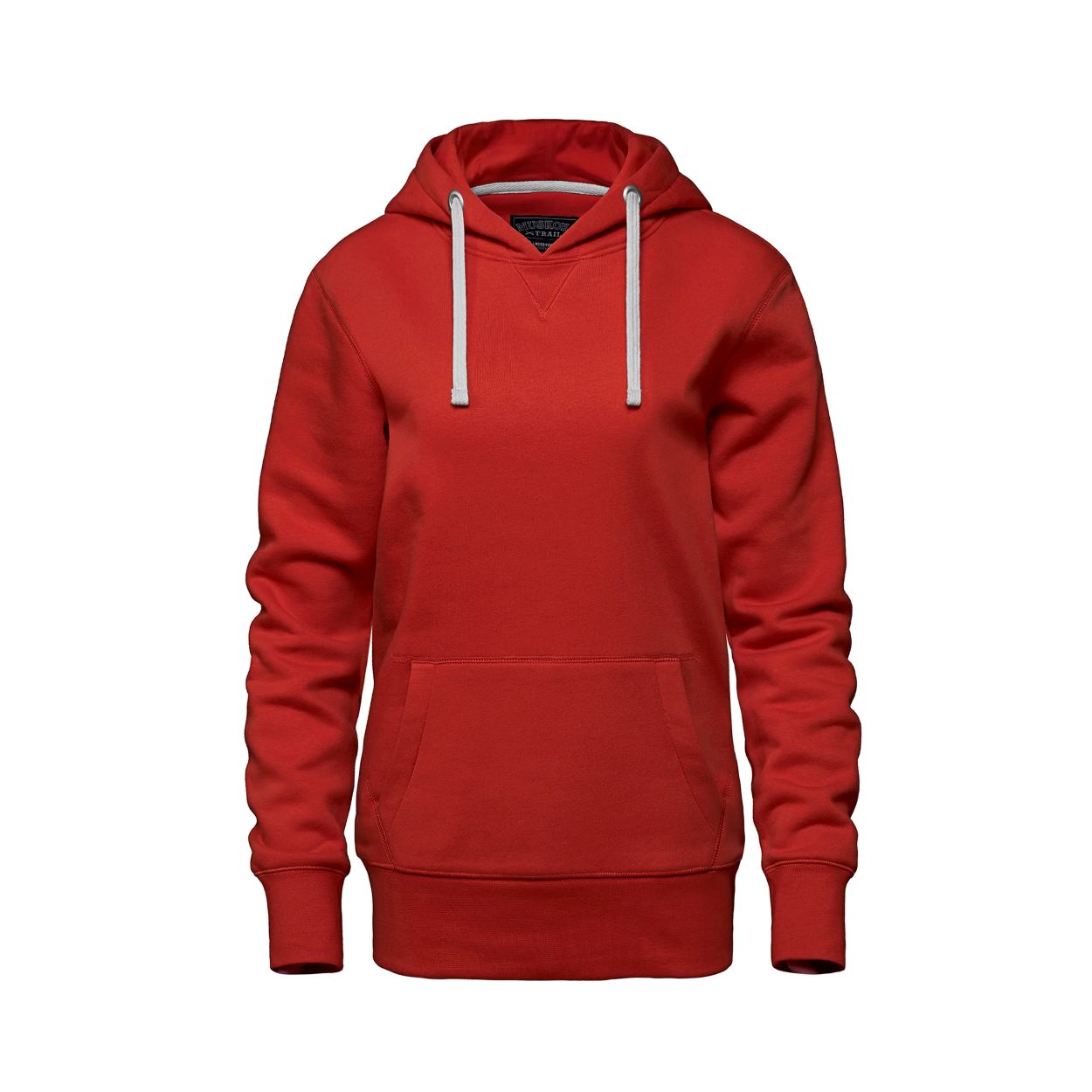 Red sweater on a white background