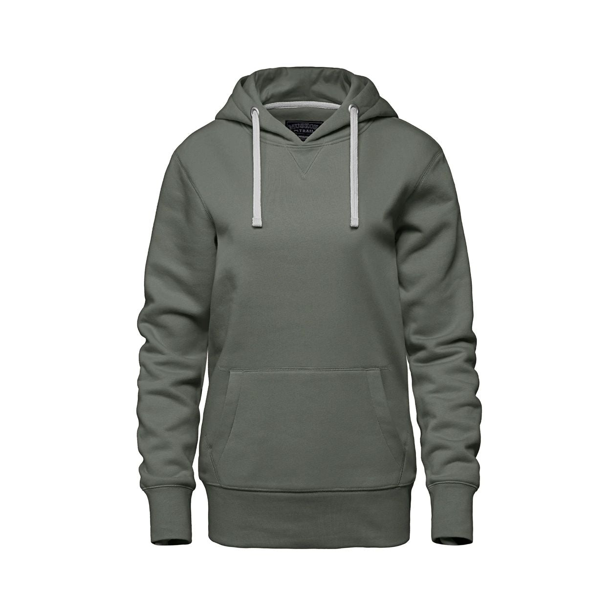 Sage sweater on a white background