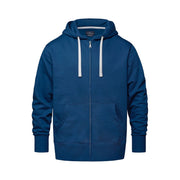 Blue sweater on a white background