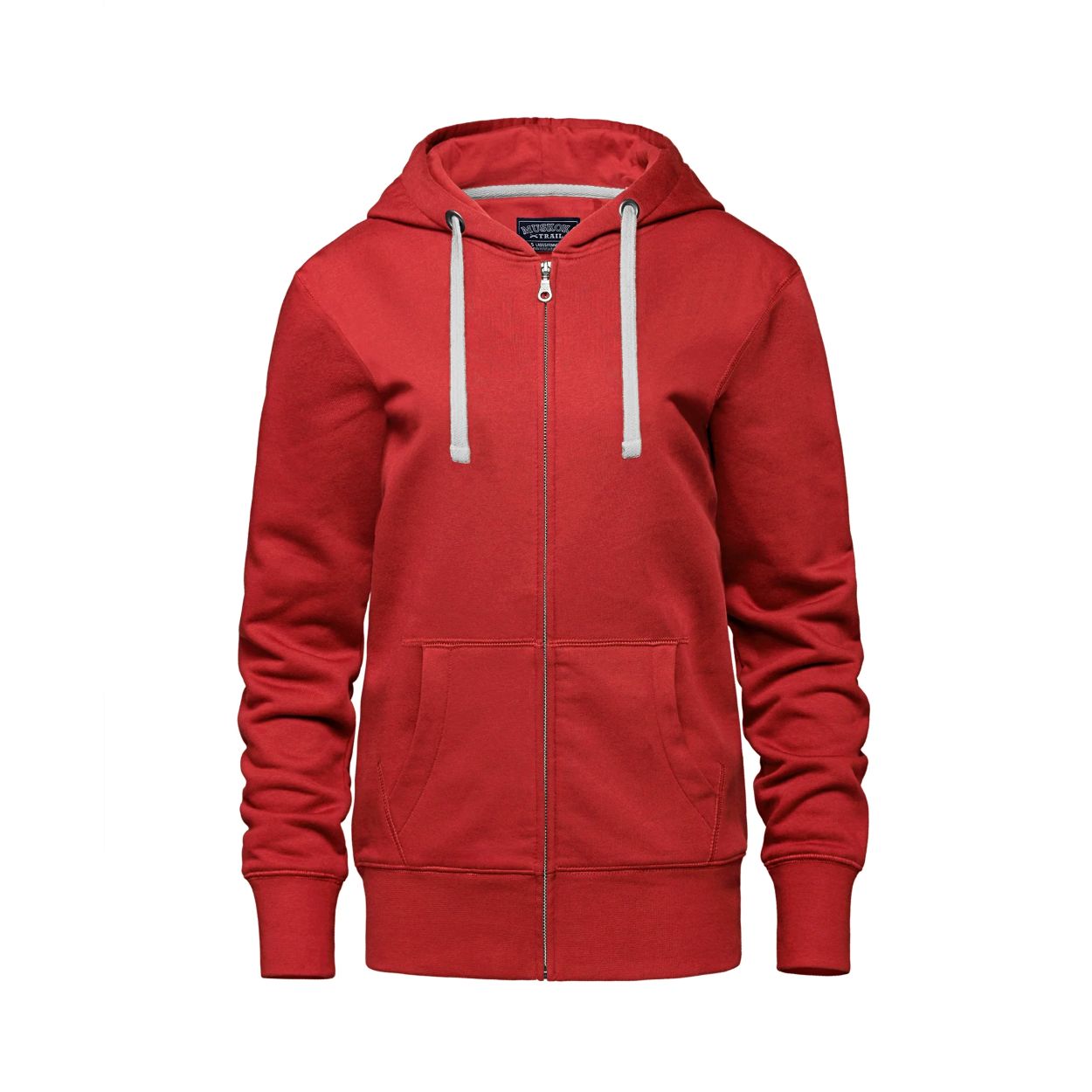 Red sweater on a white background