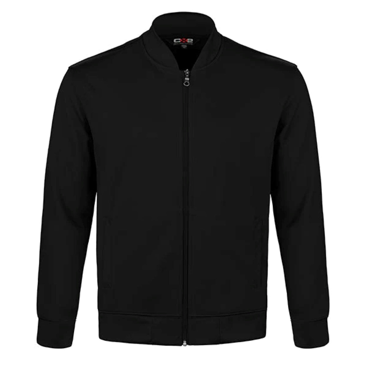 Black sweater on a white background