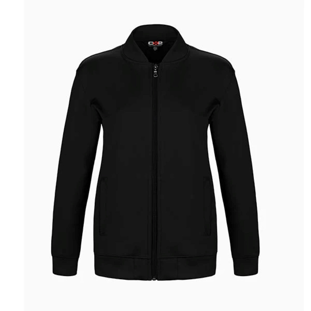 Black sweater on a white background
