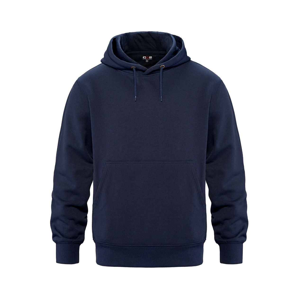 Navy sweater on a white background