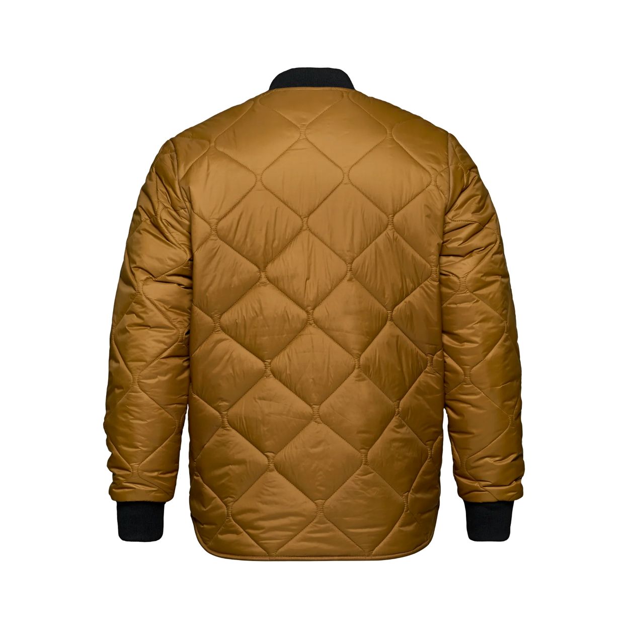 Caramel refrigeration jacket on a white background