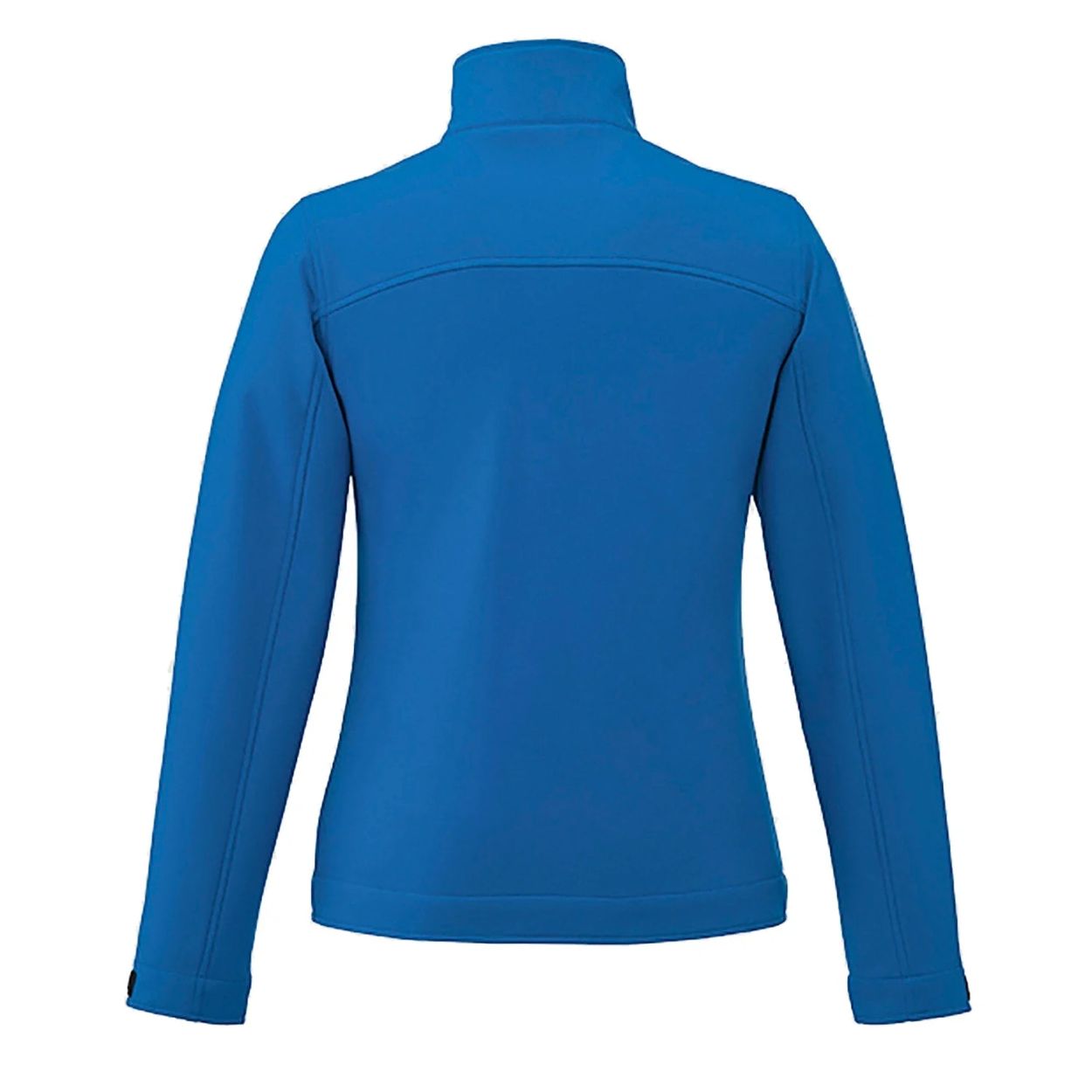 Cobalt softshell jacket on a white background