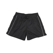 Black/white shorts on a white background